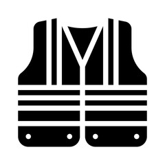 vest glyph icon