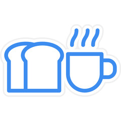 Breakfast Icon Style