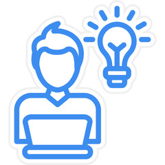 Work Ideas Icon Style
