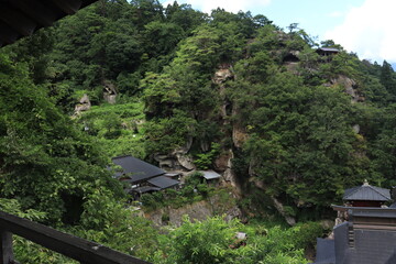 Fototapeta na wymiar 山寺