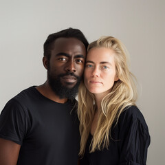 portraits de couple mixte