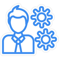 Human Resources Icon Style