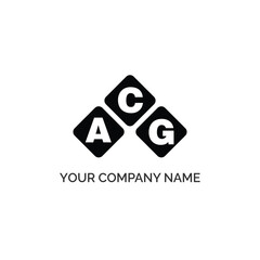 ACG letter logo design on white background. ACG logo. ACG creative initials letter Monogram logo icon concept. ACG letter design