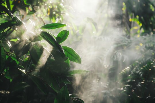air humidity concept in minimalistic style
