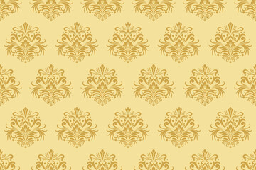 Ethnic Pattern. Ethnic India seamless pattern design oriental style. Damask India Motif.