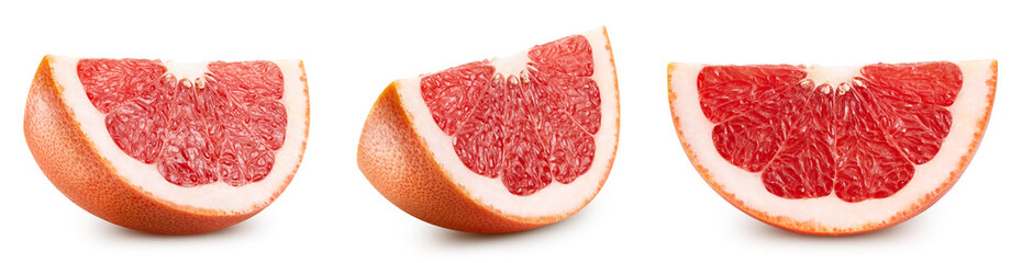 Isolated grapefruit with leaf