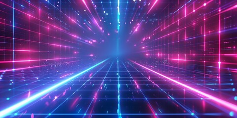 Wireframe net illustration background