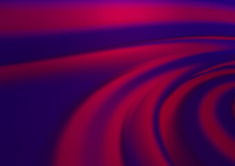 Dark Purple vector blurred shine abstract background.
