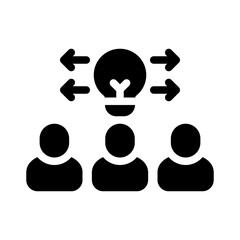 innovation glyph icon