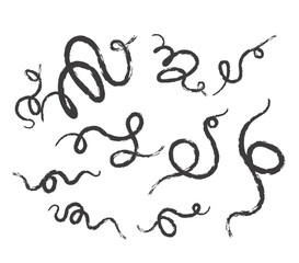 Abstract Brush Lines