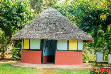 Fototapeta na wymiar Home or hut of eastern India tribals