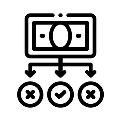 cost line icon