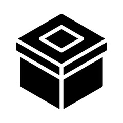 box glyph icon