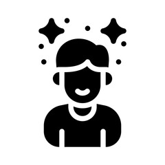 avatar glyph icon