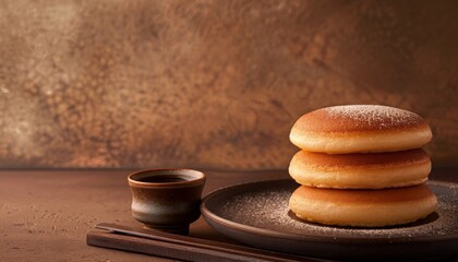 Fototapeta na wymiar Japanese bean paste pancake originating in Japan