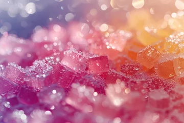 Fotobehang sweet sugar concept, diabet reason © Наталья Добровольска