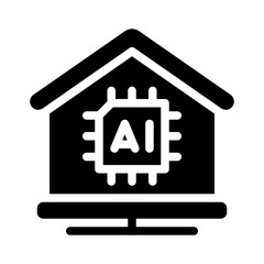 smarthome glyph icon