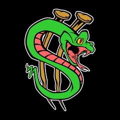 money snake logo