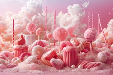 sweet sugar concept, diabet reason - obrazy, fototapety, plakaty