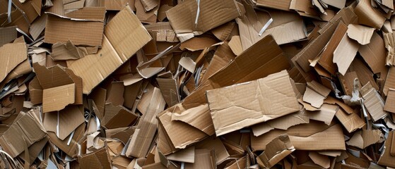 shredded box corrugated bundle