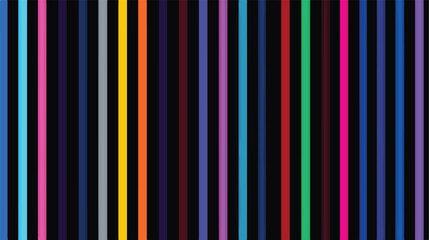 Dark Multicolor Rainbow vector pattern with narrow