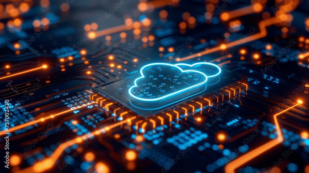 Poster an innovative startup developing a cloud-based cybersecurity platform