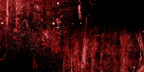 Red vector design,splatter splashes rusty metal.cloud nebula.brushed plaster floor tiles,stone wall.ancient wall interior decoration.retro grungy metal background.
