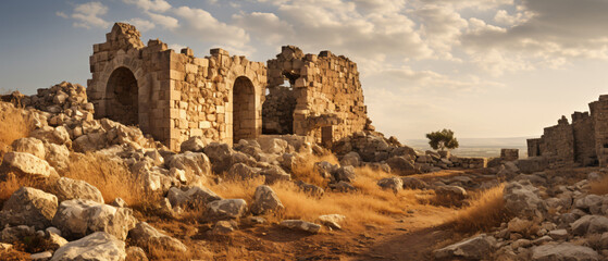 Ancient ruins. Cyprus