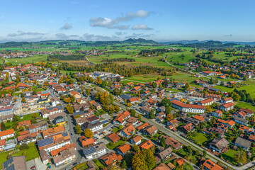 Herbstliche Stimmung in Pfronten im Ostallgäu