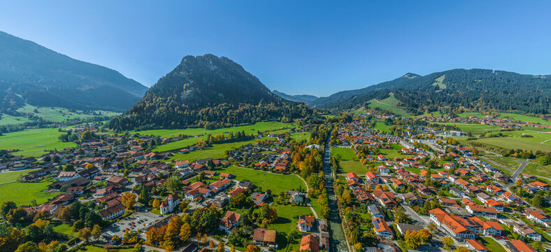 Herbstliche Stimmung in Pfronten im Ostallg&auml;u