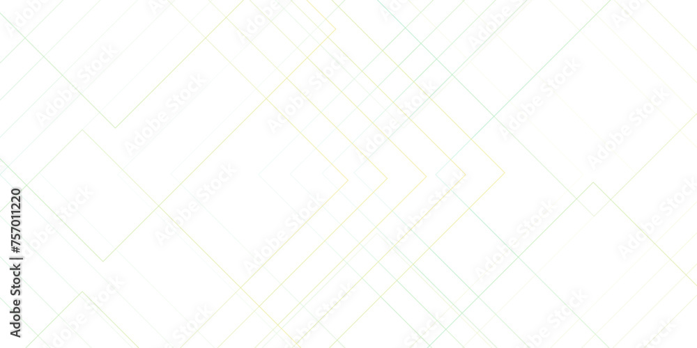 Poster Abstract seamless modern architecture white and gray color technology concept with geometric line. Simple block background with lines. Futuristic blueprint background with modern design.