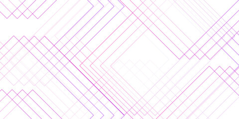 Abstract seamless modern architecture white and purple color technology concept with geometric line. Simple block background with lines. Futuristic blueprint background with modern design.
