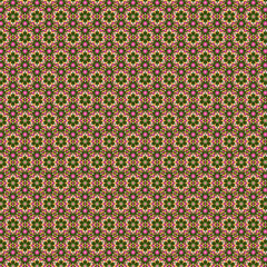 Mosaic geometric flowers pattern Textile design, wrapping, scrapbook paper, card design, home decor Ethnic style