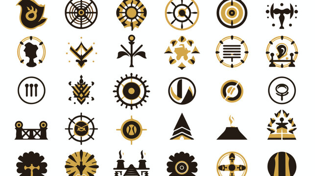 Strategy games icon or logo isolated sign symbol vector