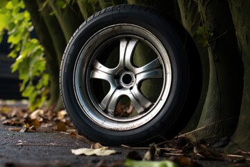 Inspect car tire