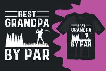  Best Grandpa By Par  Disc Golf Shirt Design,vintage Designs,lovers Gift,disc Golf Silhouette,disc Golf Vector,