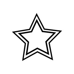 Sunburst icon vector. Star illustration sign. Price tag symbol. 