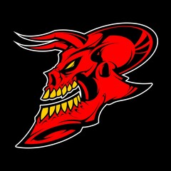 demon head logo