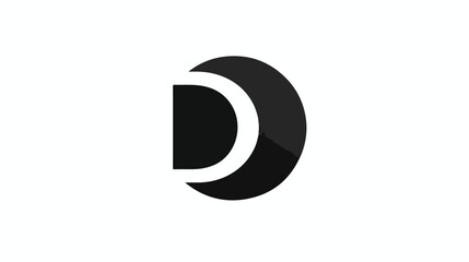 DO Logo. Vector Graphic Branding Letter Element