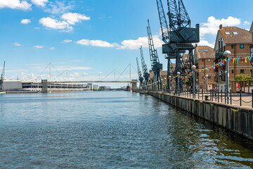 ExCeL London is an exhibition and international convention centre in the Custom House area of Newham, East London. It is situated on a 100-acre site on the northern quay of the Royal Victoria Dock