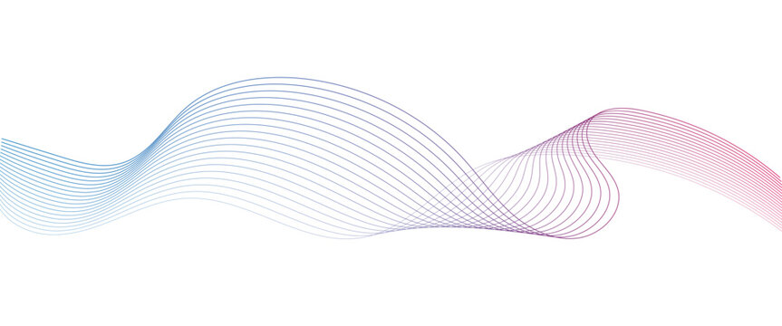 abstract wavy lines background element. Suitable for AI, tech, network, science, digital technology themes