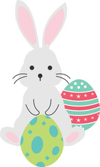 Easter Bunny with Easter Egg