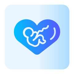 heart gradient icon