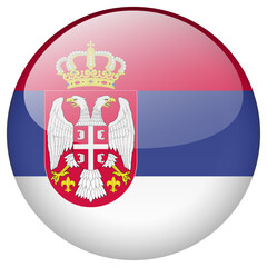 Serbia flag button.