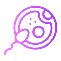 fertilization gradient icon
