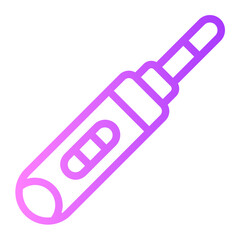 pregnancy test gradient icon