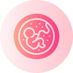 embryo gradient icon