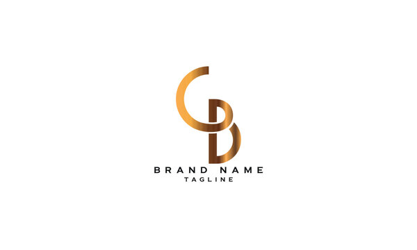 CPB, CBP, PCB, PBC, BPC, BCP, Abstract initial monogram letter alphabet logo design