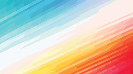 Light Multicolor Rainbow vector layout with flat light