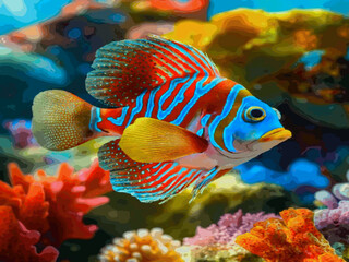  Underwater Colourful Fish Images